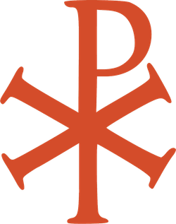 Chi-Rho symbol representing Christ